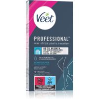 Veet Professional Sensitive Skin Enthaarungswachsstreifen für empfindliche Oberhaut 12 St.