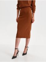 Brown sweater sheath mid jacket TOP SECRET - Women's
