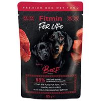 Fitmin Dog For Life alutasak Adult/Puppy Beef with inulin 85 g