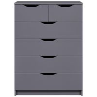 Livetastic KOMODA, grafitová, 82/112/40 cm