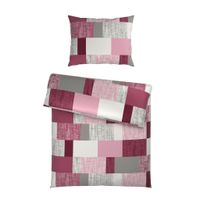 Esposa POSTEĽNÁ BIELIZEŇ, satén, bobuľová, 140/200 cm