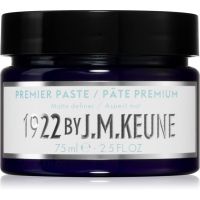 Keune 1922 Premier Paste матираща стайлинг-паста с екстра силна фиксация 75 мл.