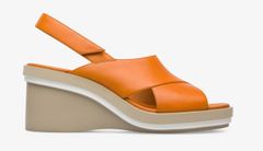Camper Kyra Orange Ženy - Sandály Camper - Oranžová - K200964-004-7 - Size: 7