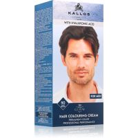 Kallos Glow Lasting Cream Colour Permanent-Haarfarbe für Herren Farbton Light Brown 60 ml