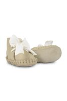 Kožené topánky pre bábätká Donsje Pina Organza Booties
