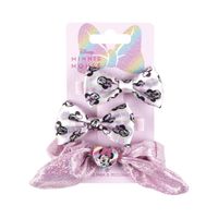 HAIR ACCESSORIES BOW 3 PIECES MINNIE