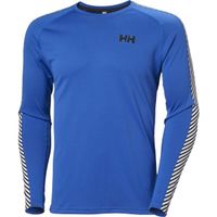 Helly Hansen LIFA ACTIVE STRIPE CREW Мъжка функционална блуза, синьо, размер