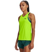 Under Armour Rush Cicada Singlet Green M