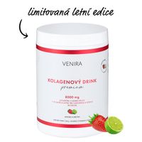 Venira Premium kolagénový drink pre vlasy, nechty, pleť - jahoda a limetka 324 g