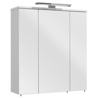 Xora ZRKADLOVÁ SKRINKA, biela, 65/72/20 cm