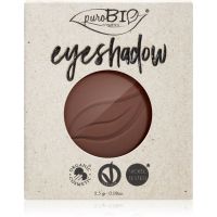 puroBIO Cosmetics Compact Eyeshadows sjenilo za oči zamjensko punjenje nijansa 03 Brown 2,5 g