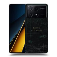Silikónový prehľadný obal pre Xiaomi Poco X6 Pro - DON´T TAG