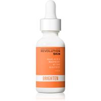 Revolution Skincare Brighten Kojic Acid & Raspberry Ketone Glucoside освітлююча зволожуюча сироватка для вирівнювання тону шкіри 30 мл