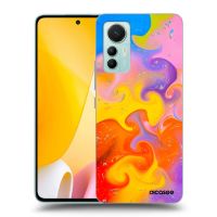 Silikónový čierny obal pre Xiaomi 12 Lite - Bubbles