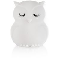 Zopa Silicone LED Lamp Size M naktslampiņa Owl 1 gab.