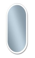 Lustro łazienkowe led barwa neutralna owalne 60x120 cm Venti Elipson