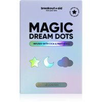 breakout + aid Magic Dream Dots έμπλαστρα για προβληματκή επιδερμίδα κατά της ακμής με cica και παθενόλη 48 τμχ