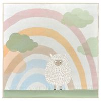 Lindorug DĚTSKÝ KOBEREC, 120/120 cm, vícebarevná, světle zelená