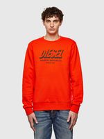 Diesel Girk Sweatshirt Orange