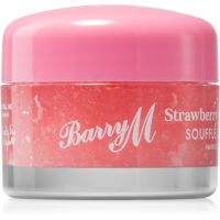 Barry M Soufflé Lip Scrub szájpeeling árnyalat Strawberry Cheesecake 15 g