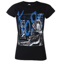Koszulka metal damskie Korn - Issues Tracklist - HYBRIS - PS-5-KORN005-H56-11-BK S