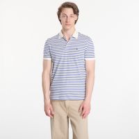 T-shirt Tommy Hilfiger Liquid Cotton Reg Seasonal Polo Tee Ivory Petal / Pigment Blue S