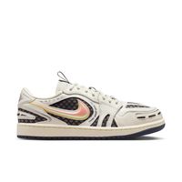 Air Jordan 1 Low Method of Make V3 "Sail Metallic Silver" Wmns - Dámske - Tenisky Jordan - Biele - HQ2186-100 - Veľkosť: 42.5