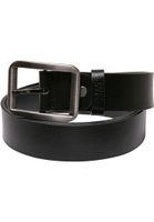 Base strap with thorn buckle made of synthetic leather black