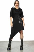 KILLSTAR - Damenkleid - Maple Asymmetri - Schwarz XS