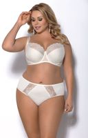 Polovyztužená podprsenka Gorsenia K357 Blanca Ecru 90G