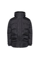 Tommy Jeans Jacket - TJM ASYMMETRIC ZIP PUFFER black