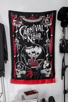 zastava KILLSTAR - Karneval - Crno