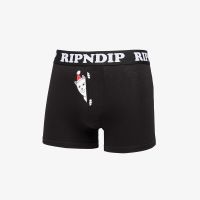 RIPNDIP Peeking Santa Nerm Boxers 1-Pack Black XS