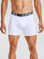 Under Armour UA Charged Cotton 6in 3 db-os Boxeralsó szett Fehér