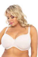 Vyztužená podprsenka Biggi Malisa - spacer Světle béžová 75H