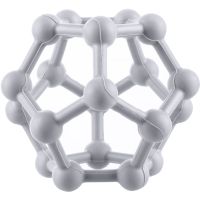 Zopa Silicone Teether Atom прорізувач Dove Grey 1 кс