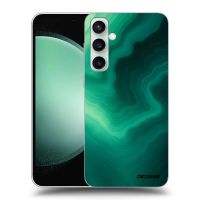 Silikónový prehľadný obal pre Samsung Galaxy S23 FE S711B - Malachite