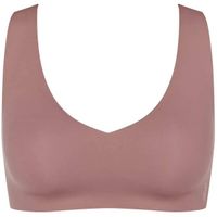 SLOGGI ZERO FEEL 2.0 Дамско спорно бюстие, кафяво, размер