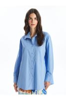 LC Waikiki Lcw Plain Long Sleeve Oversize Women's Shirt