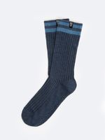 Big Star Man's Standard Socks 211027 403 Navy Blue