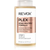 Revox B77 PLEX Bond Multiply Formula. Step 1 Schutzpflege für beschädigtes, chemisch behandeltes Haar 260 ml