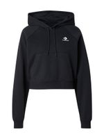 CONVERSE Sweater majica 'STAR CHEV'  crna / bijela