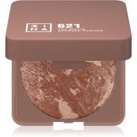 3INA The Bronzer Powder kompaktný bronzujúci púder odtieň 621 Glow Sand 7 g