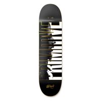 skateboard PRIMITIVE x BOB MARLEY - Tribute Deck - black/white 8.25