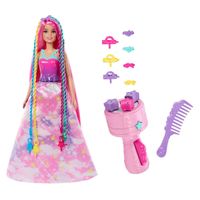 Barbie Princezna zaplétání vlasů