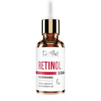 Delia Cosmetics Authentic Beauty Retinol hranilni nočni serum proti gubam z retinolom 30 ml