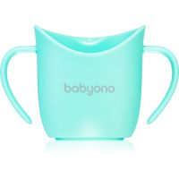 BabyOno Be Active Ergonomic Training Cup тренувальний кухоль з ручками Mint 6 m+ 120 мл