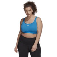 adidas TLRD MOVE HS PS Дамско спортно бюстие с размер plus size, синьо, размер