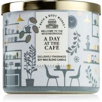 Bath & Body Works A Day At The Café ароматна свещ 411 гр.