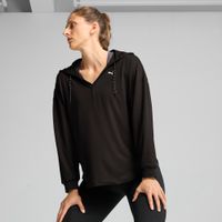 Puma CLOUDSPUN Leichter Hoodie Damen | Black | Größe: 3XL